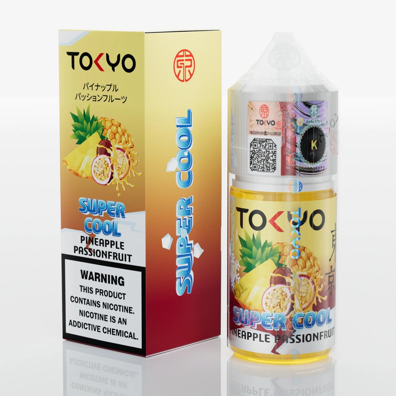 Tokyo Super Cool PINEAPPLE PASSIONFRUIT ICE 30ML